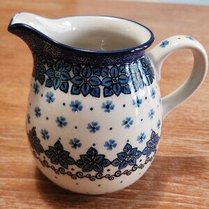 Boleslawiek pottery small pitcher / jug